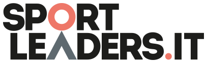 Logo nero Sport Leaders: Il network per il mercato dello sport